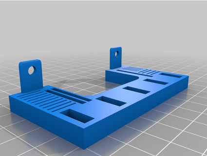USB sd trieur mur cintre édition bonsaïlyte organisation monter 3d print model - Mito3D