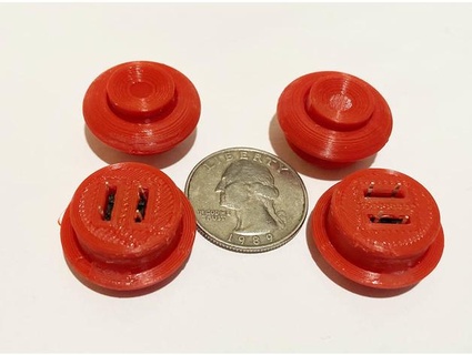 mini arcade button quick dirty fixins13 3D Printing 3d print model - Mito3D