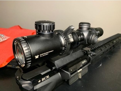 vortex crossfire ii 2 1-4x24 throw lever bvanscoyk Sport & Outdoors 1-4 24 rifle scope 3d print model - Mito3D