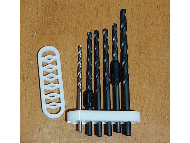 drill bit organizer festina3d Tools tool 3D print model - Mito3D