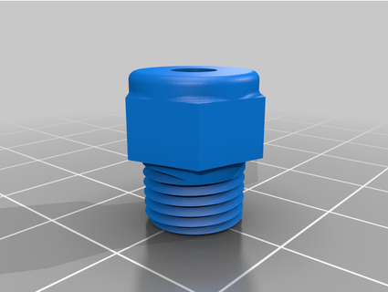 Bowden kuplaj Birlik vahşi 3D yazıcı parçalar 3d print model - Mito3D
