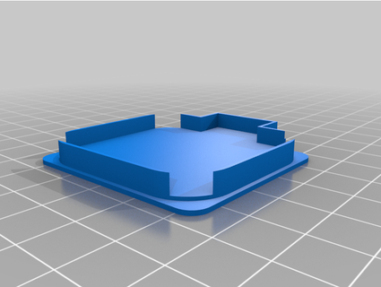 ender 6 extruder cover blank plate jiggle 3D Printer Parts encloser ender-6 ender6 relocate 3d print model - Mito3D