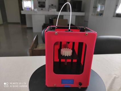 mini 3d printer 3dpolygon 3D Printers 3dprintable 3dprinter education entertainment filament spool holder miniature replica toy 3d print model - Mito3D