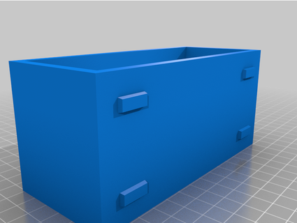 modulaire tiroir juan01 conteneurs commode apilable tiroirs 3d print model - Mito3D