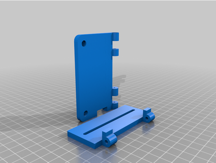 bracket 59mm hinge cruzer619 3D Printer Parts 3d print model - Mito3D