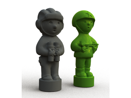 brdm crew lehs Toy & Game Accessories soldier toy 3d print model - Mito3D