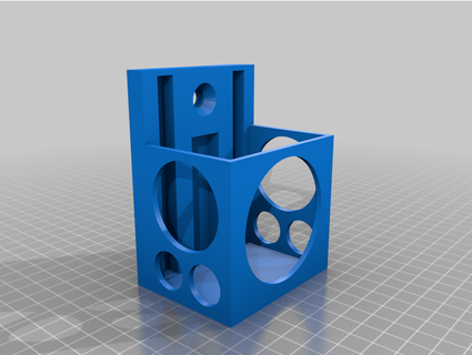 sim lab p1 x topo titolare supporto gizmodo settore automobilistico 3d print model - Mito3D