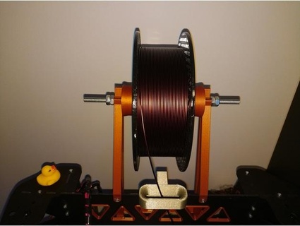 spool holder bearings pitomio 3D Printer Parts bearing filament spoolholder 3d print model - Mito3D