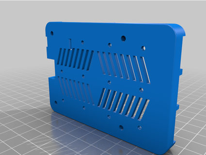 sidewinder x1 pi4 case - bigger holes detachable garreth2 3D Printer Accessories artillery raspberry pi 3d print model - Mito3D