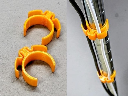 kablo Kulp destek metal raf 19mm shapoco ofis 3d print model - Mito3D