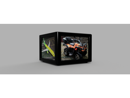 lithophane lumière boîte Kosmuxa créalité boite nuit 3d print model - Mito3D