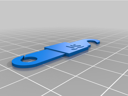 javascript logo mask strap theanam Accessories surgical 3d print model - Mito3D
