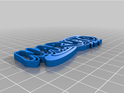 naruto logo serie dannyorr37 3D stampa 3d print model - Mito3D