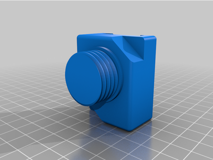 creality bolt inverted direction chump352 3D Printing ender 3 filament spool holder filler sidemount 3d print model - Mito3D