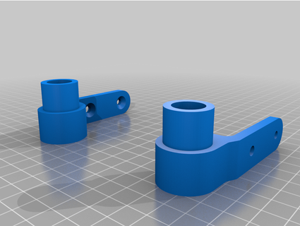 sanibroyeur - linkage hinge joint toilet seat jimguldemond Replacement Parts 3d print model - Mito3D