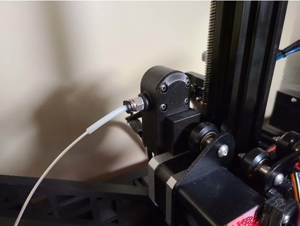 ender 3 pro stock extruder btt smart filament sensor sfs mount smikutsky 3D Printer Parts 3dprinterupgrade ender3 3d print model - Mito3D