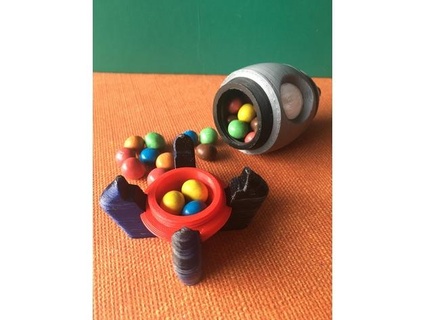 rocket - payload mb3y Containers candy mmu2 3d print model - Mito3D