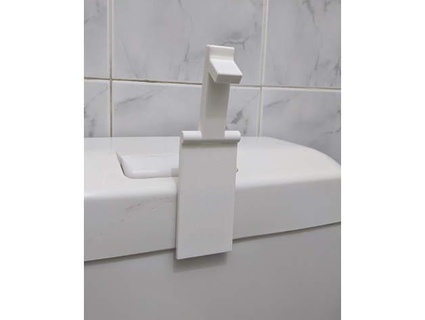 Toilette Sitz Halter Unterstützung leibmade Badezimmer Scharnier Gelener 3d print model - Mito3D