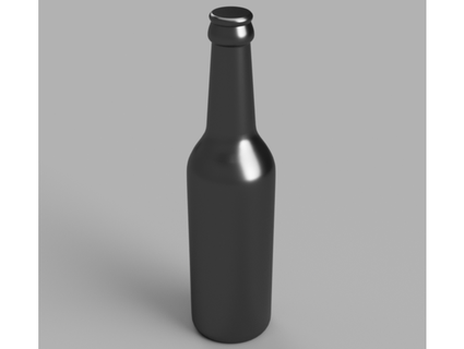 beer bottle vase-mode silence1337 3D Printing spiral vase mode 3d print model - Mito3D