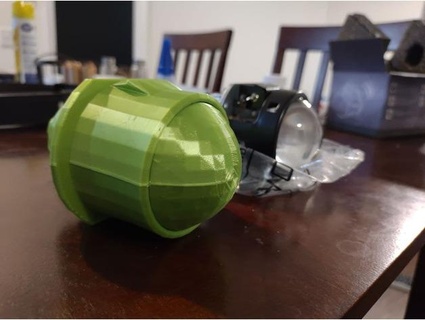 mini h1 80 dummy projector wizerdwolf Automotive bi-xenon headlight morimoto xenon 3d print model - Mito3D