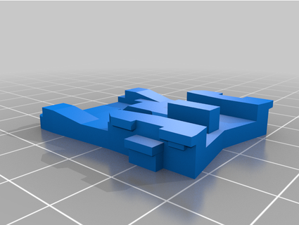 scie sauteuse tête pachypode 3D impression 3d print model - Mito3D