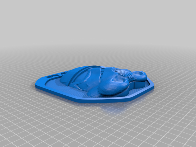 5th gen RAM tempête soldat hayon badge jmyler automobile 3D print model - Mito3D