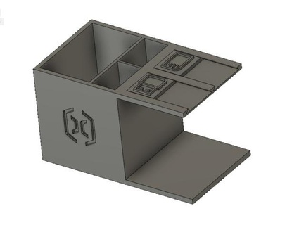 artilharia Caixa ferramentas esquerda integrado USB sd deslizar githealotofstuff 3D impressora acessórios Evnovo gênio ferramenta 3d print model - Mito3D