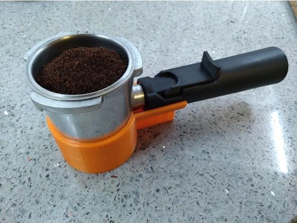 Kahve portafilter Kulp destek baskı mühendisi mutfak yemek 3d print model - Mito3D