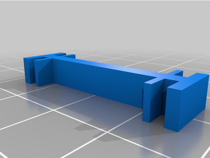 lgb rail connecor schienenverbinder derheiler Hobby 3d print model - Mito3D