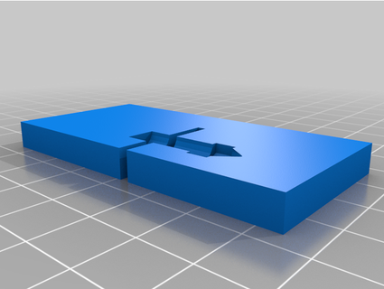 bocal extrusora corte gabarito f3bandit 3D impressora acessórios cr 10 v3 3d print model - Mito3D