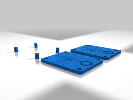 shuriken resina molde relámpago 3D impresión 3d print model - Mito3D