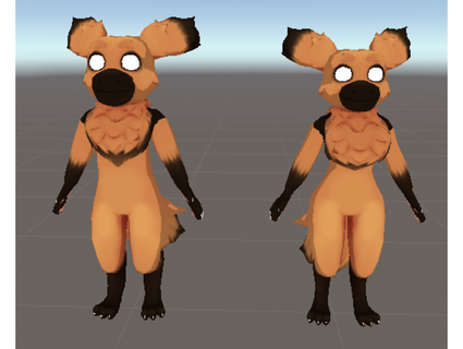 boi female & male swagfur 3D Printing furry vrchat 3d print model - Mito3D