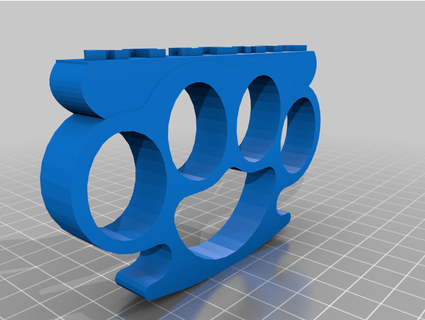 diresta knuckle duster woodencreationz 3D Printing 3d print model - Mito3D