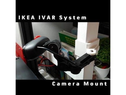 Ikea Ivar caméra monter raffosan universel homme 3D imprimante accessoires 3d print model - Mito3D