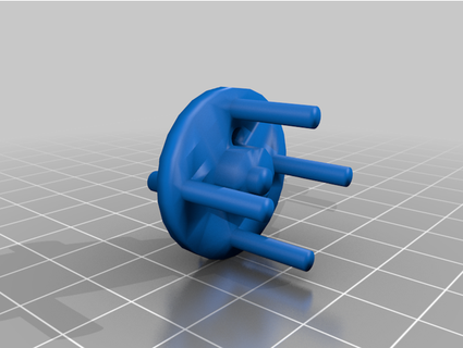 arma cubo cortar equipamento geada 3D impressão peso formiga robô batalha combate 3d print model - Mito3D