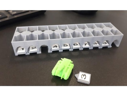 micro mesa herida marcadores caos fabricante juguete juego accesorios 3d print model - Mito3D