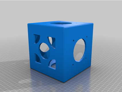 nanoleaf Toile cube yellow bad boy loisir 3d print model - Mito3D