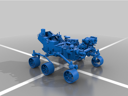 perseverancia vagabundo alictren Ingenieria 3d print model - Mito3D
