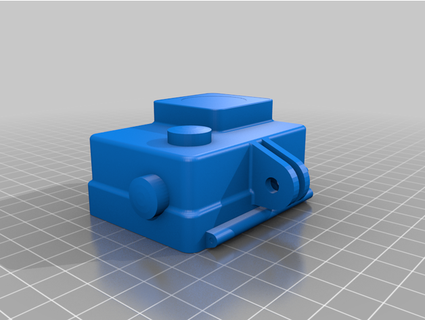 gopro 4 manichino modello jorisnitro 3D stampa montare 3d print model - Mito3D