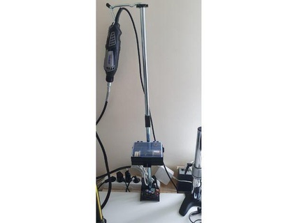 dremel tool holder flex stand hakantolgay Machine Tools accessories attachment shaft 3d print model - Mito3D