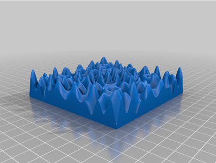 cymatique émulateur basé dan nouvel homme 3d graphique code zoon1234micron sculptures 3d print model - Mito3D