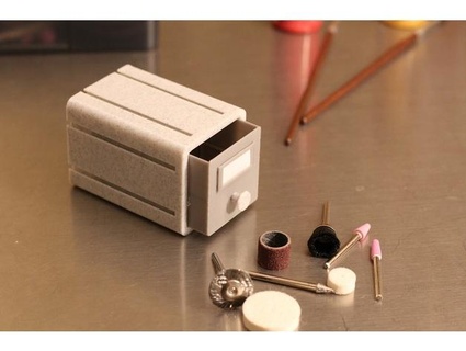 mini almacenamiento cajón poeta plastico 3d print model - Mito3D