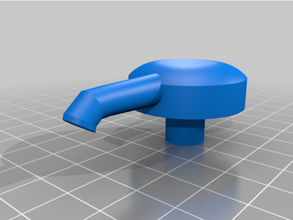 jabón dispensador cabeza sbenetti1 organización reemplazo 3d print model - Mito3D