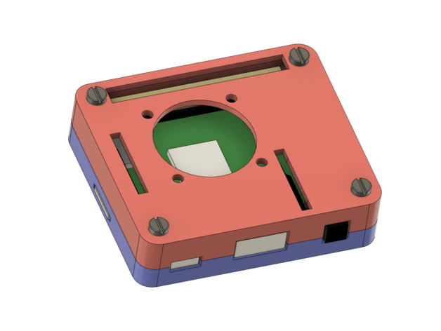 raspberry pi a+ case simple tuefteltyp Electronics aplus raspi rpi 3D print model - Mito3D