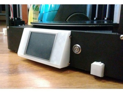 flsun qq-s external case standart led-display subjorj 3D Printer Parts external case flsun qq  3d print model - Mito3D