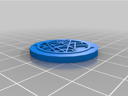 mythos activation token teronin Toy & Game Accessories lovecraft skirmish tabletop 3d print model - Mito3D