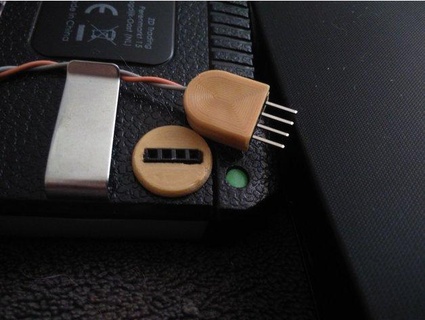 female connector 4 254mm panel fabtronic Electronics mount plug 3d print model - Mito3D