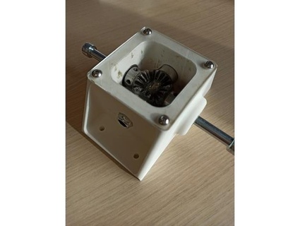 differential gear box 8mm garagefabsassenage Robotics gearbox 3d print model - Mito3D