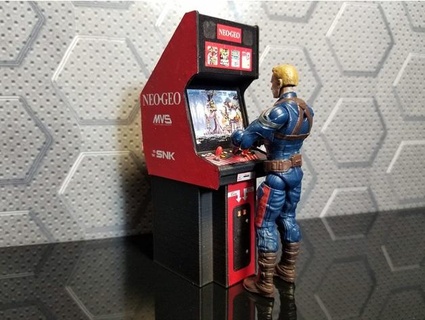 neo geo arcade cabinet 1 16 scale eternalgnome Toys & Games 3d print model - Mito3D