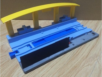fance station elevated platail option parts linuxserchers Construction Toys plarail 3d print model - Mito3D